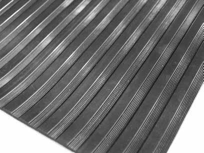 407-3G 3 1400 20000 0 Grey Fine-ribbed rubber mat, non-slip coverings for cabins, working benches, shelves, corridors, vehicles, sporting facilities, exhibition floors.