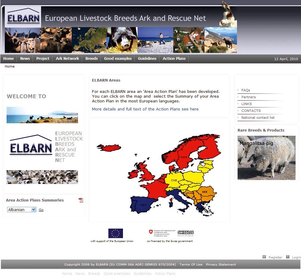 Further information ELBARN website: www.elbarn.