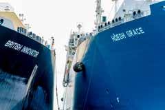 ship-to-ship operations Commissioned terminals Ship-to-ship with FSRU Guanabara Bay NWS