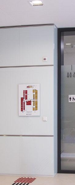 Wayfinding - Orientation - Guidance BARRIER FREE TACTILE Floor Map - for wall-mounting
