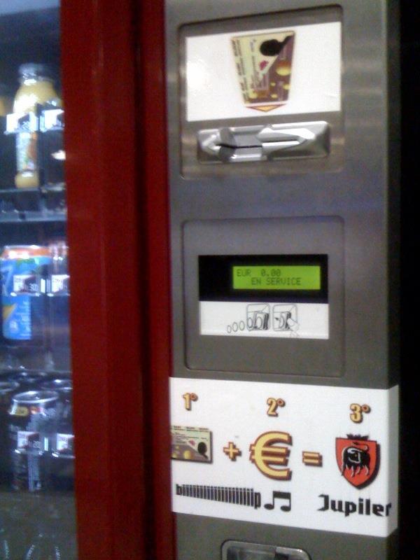 Vending machines No alcohol under 18