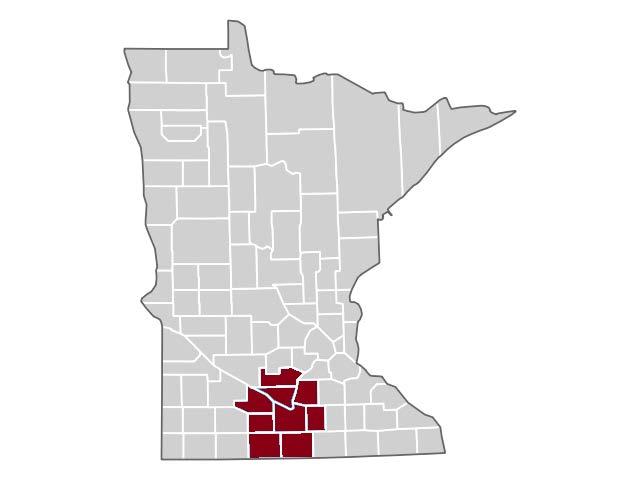 STUDY BACKGROUND AND OVERVIEW SOUTH CENTRAL REGION Minnesota s regions differ in size, social and economic characteristics, history, and geography.