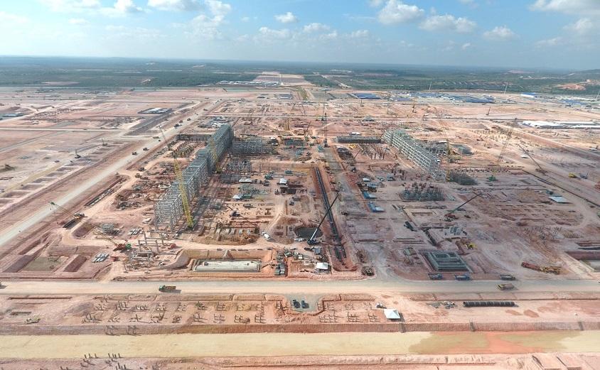 PETRONAS Pengerang Integrated Complex (PIC) Project Progress Construction of Refineries