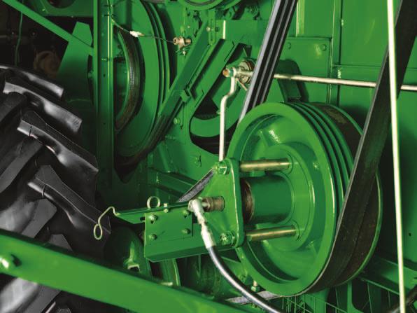 4 Features that make the W70 a CHAMPION Posi Torque Drive The W70 combine harvester has a variator ground drive with posi torque mechanism.