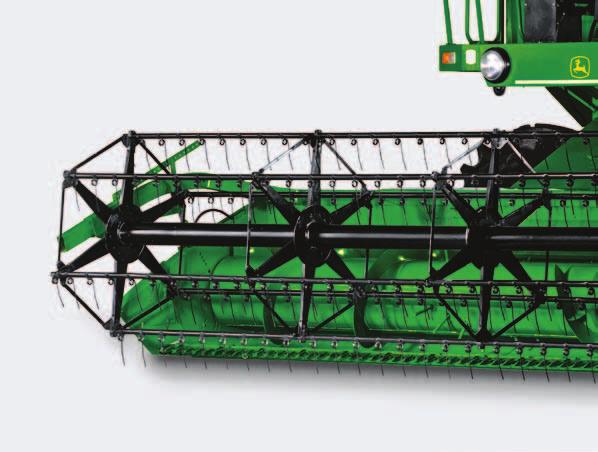 It can be easily set to perform in a wide range of crops and conditions.