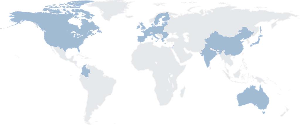 Current Global Footprint Sales & Service * Regional