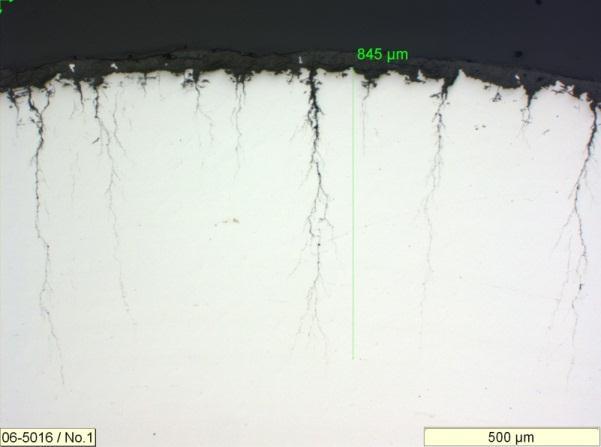 Case 3: Stress corrosion cracking Parameter Requirement