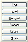 This part of the screen is for tagging a group of consignments, and when you press the Process button, you can type in a new manifest date and all the consignments that