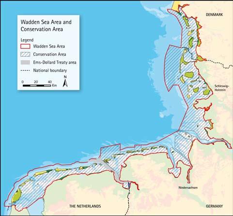 95 Map 1: Wadden Sea