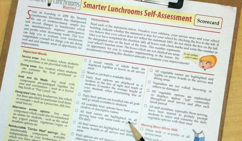 The Smarter Lunchroom Scorecard Self