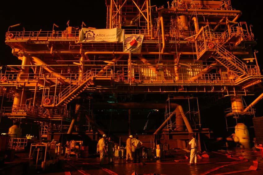 Kharg Island Gas Gathering & NGL Recovery project offshore Installation