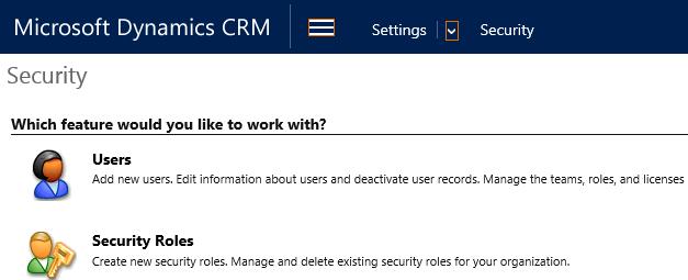 2.3 PSA SECURITY ROLES Exercise 2: Assign a security role to your CRM users To assign a security