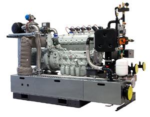 The gas motor has been a successful component of many gas CHP units for years. The system has exceptional emissions and efficiency ratings in this class.