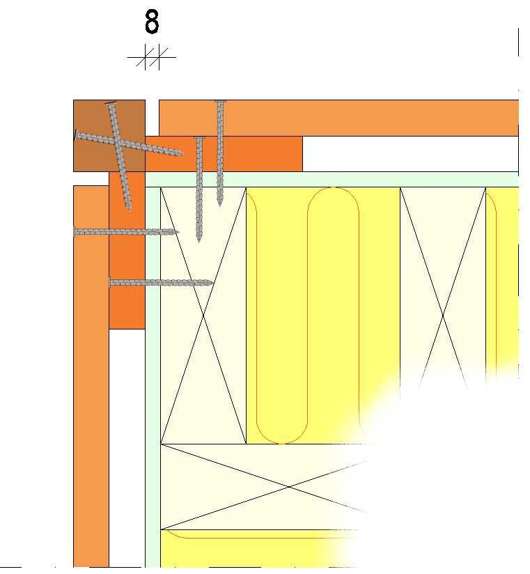 Corner Details The same corner details can be followed when installing cladding to a