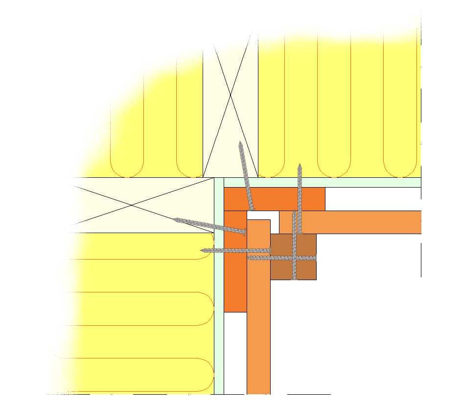 Internal Corners for Horizontal Cladding - Timber Frame Wall Option 1 Option 2 ThermoWood