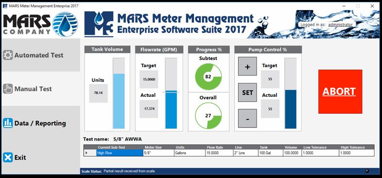 News Release MARS Company Launches New and Enhanced Version 2.2 Enterprise-Grade Software Solution for Water Meter Testing M3 2017 Version 2.