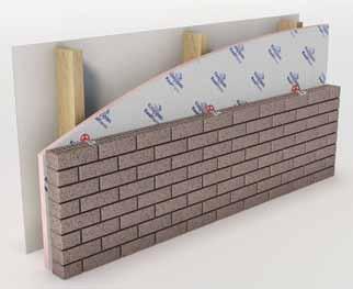 3 Figure 1 Total R values for various thicknesses of and different wall types Product Thickness Heat flow in Heat flow out Concrete wall (150 mm) 30 mm R T 2.4 R T 2.5 40 mm R T 2.9 R T 3.