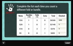 Key Points This activity has focused on: Using counting strategies with coins Using counting strategies with notes Matching cash amounts to written requirements Well done!