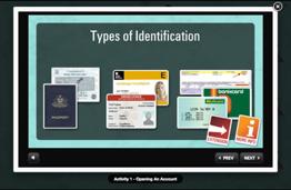 Types of identification When opening a bank account, you need to have a number of pieces of
