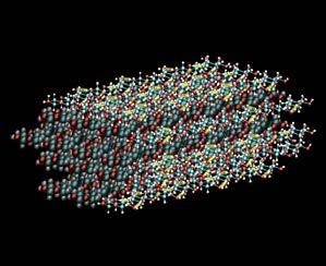 water is released to the surrounding matrix in a thermodynamically entropy driven process, causing the fibrils to coalesce into bundles with more confined,