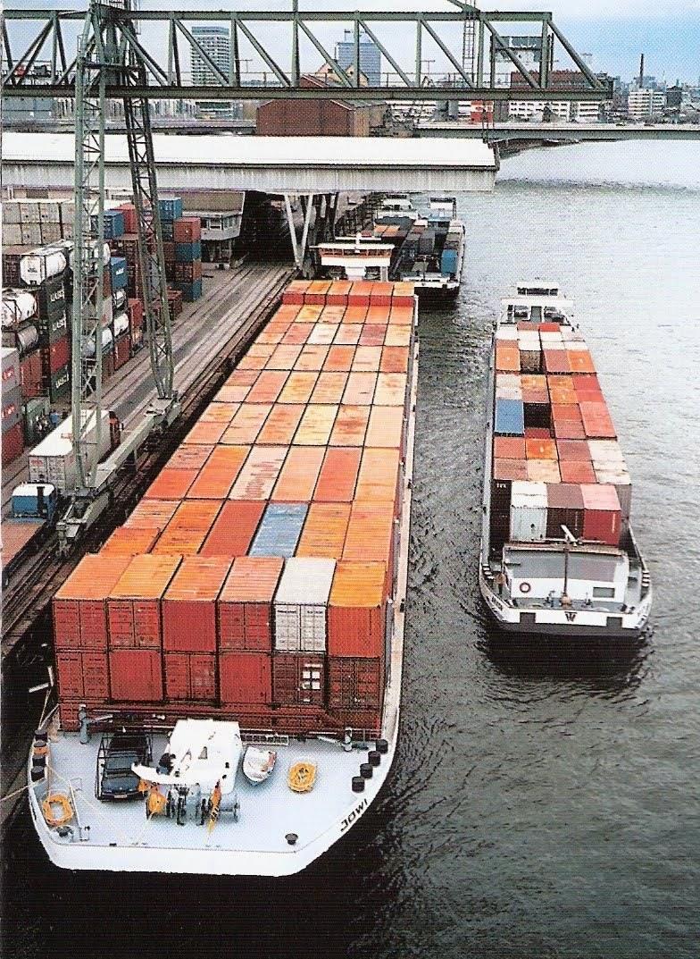 Inland Navigation Program Climate change Ona barque can transport the equivalent tonnage of goods as 52 trucks