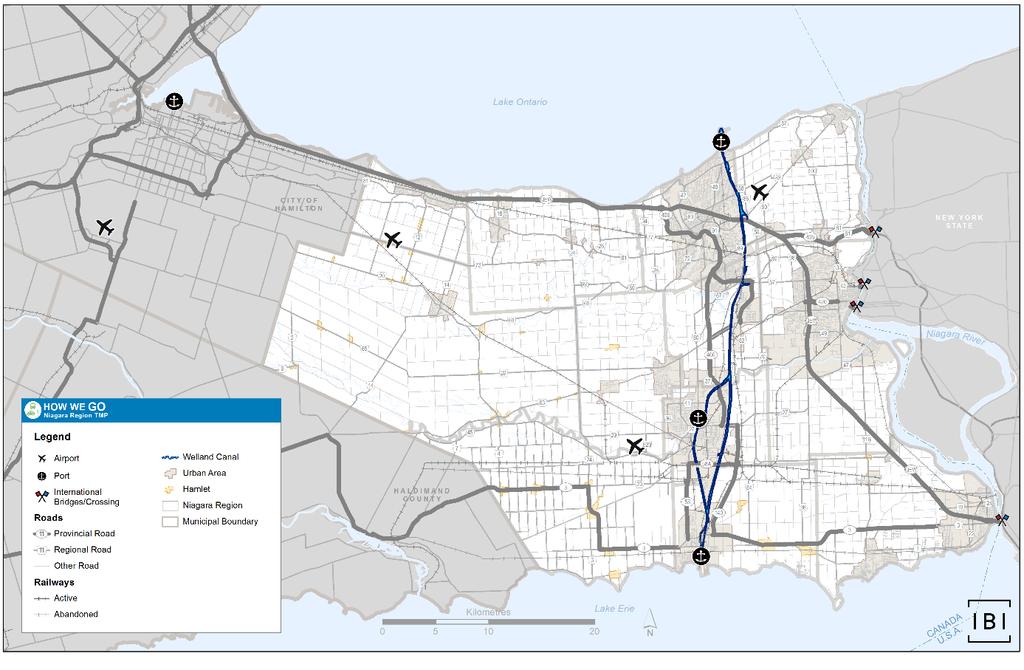 4.1 Corridor Analysis As part of the TMP, a long term analysis of the Niagara-Hamilton Trade Corridor was conducted for the 2041 horizon year, 10 years beyond MTO s 2031 study horizon in the Planning