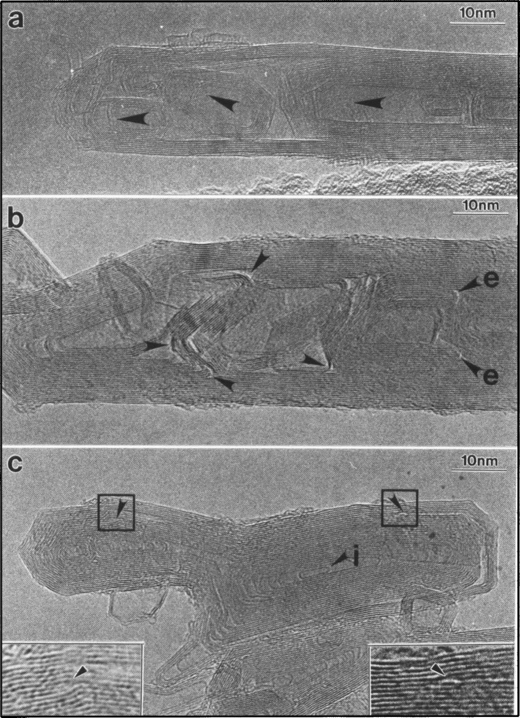 J. Appl. Phys., Vol. 93, No. 12, 15 June 2003 D. Zhou and L. Chow 9973 FIG. 2. a An HRTEM image shows that two nanotubes A andb are constructed together.