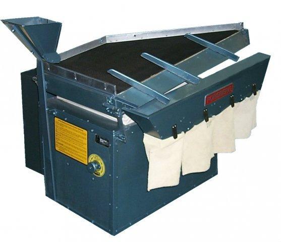 Gravity Table The gravity table separates seed from contaminants on the basis of specific gravity.