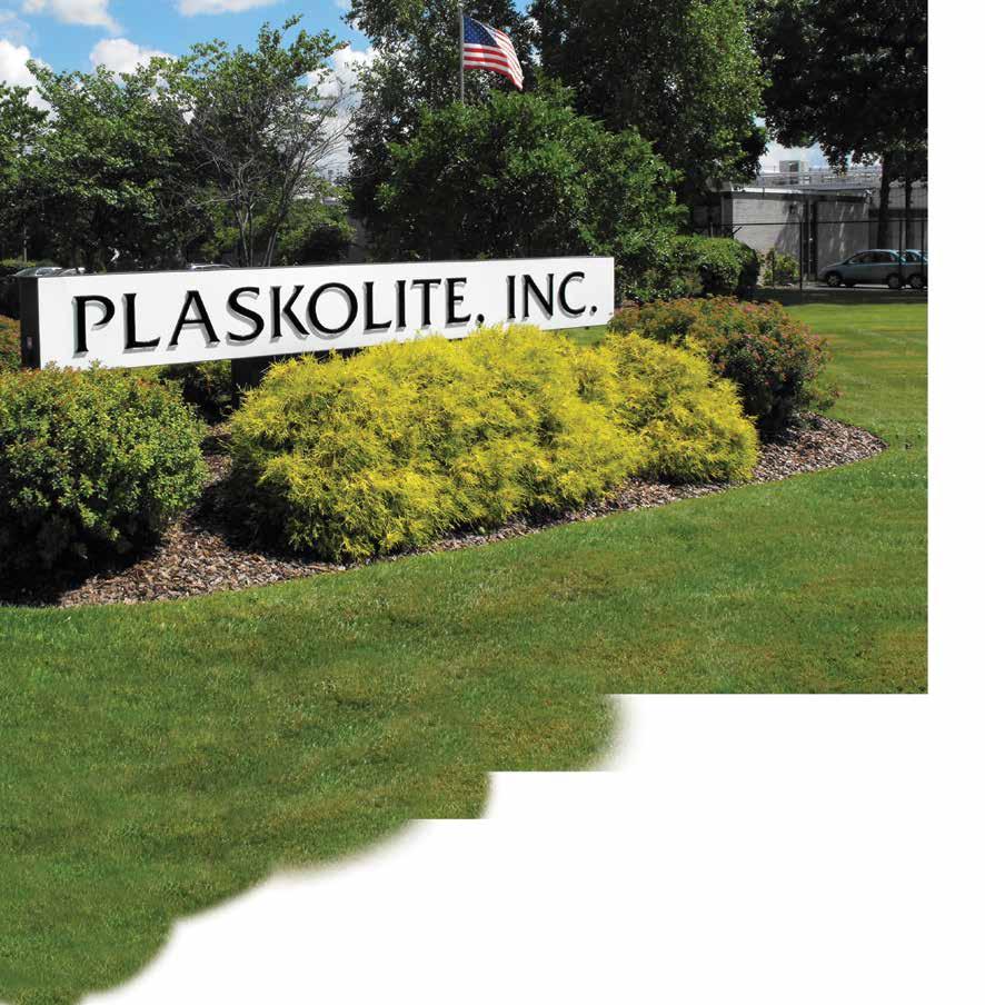 MEETING DIVERSE NEEDS WORLDWIDE With 64 years of dedicated service behind us and an even brighter future ahead, Plaskolite is an American manufacturing success story.