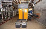 Water Building: Headquarters Solution: 199kW boiler Fuel Delivery: Blown