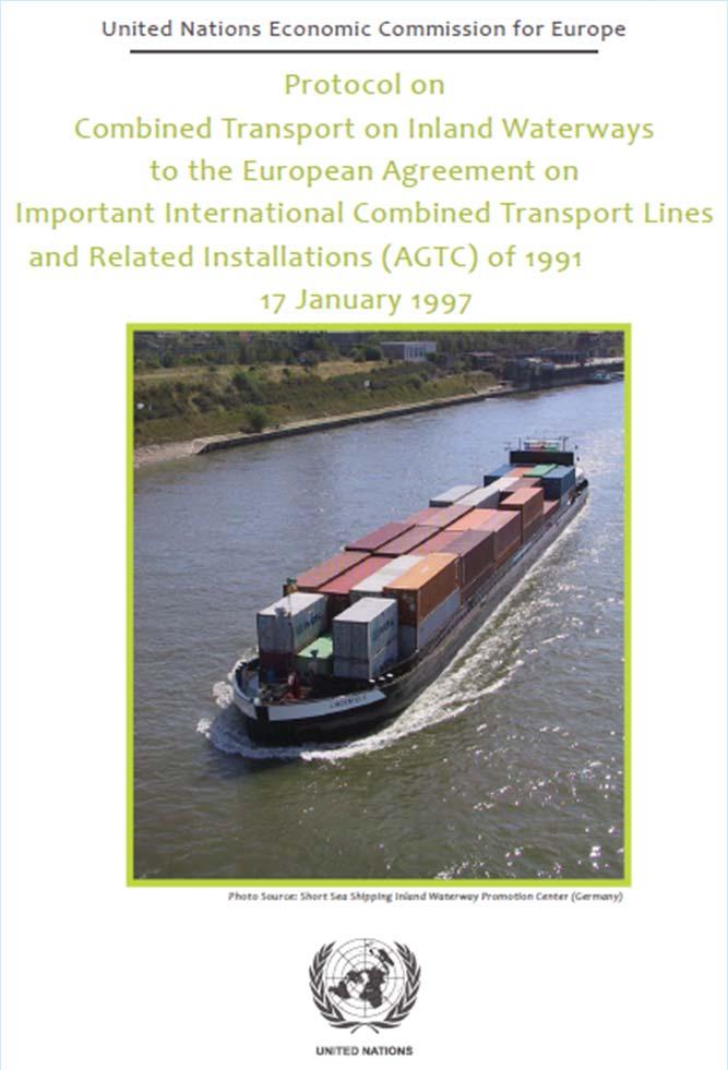 8. Protocol on Combined Transport on Inland Waterways to the AGTC Agreement (a) Status of the Protocol Text of AGTC Agreement: ECE/TRANS/122 and Corrs.