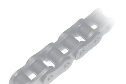 Drives, Incorporated Heavy-Series Roller Products HZ Cottered Series Through Hardened s Ballized link plate holes - Provides maximum bearing area for optimum press fits, improving fatigue life and