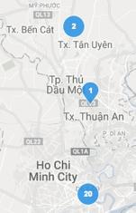 Recent projects include: TAL - Vietnam Garment Manufacturing Ltd PITCO Food Factory Metro 5 Building Roche Vietnam HCMC Office Worldon Viet Nam Company Limited