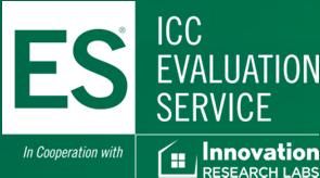 0 Most Widely Accepted and Trusted ICC ES Report ICC ES 000 (800)