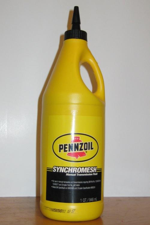 Sample #5 Pennzoil Synchromesh Manual Transmission Fluid Pennzoil Synchromesh is manufactured by SOPUS Products.