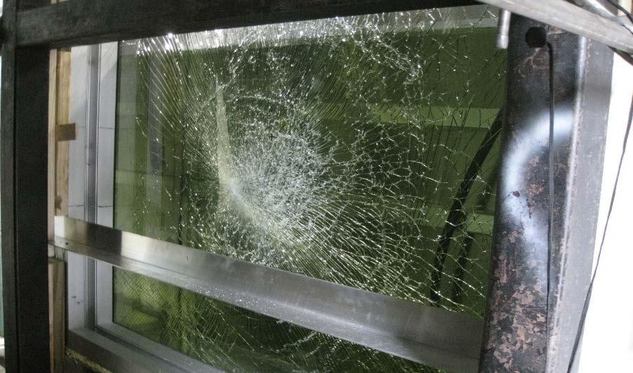 ENGINEERING + TESTING ASSURE PERFORMANCE specify flood-glass systems tested to FEMA