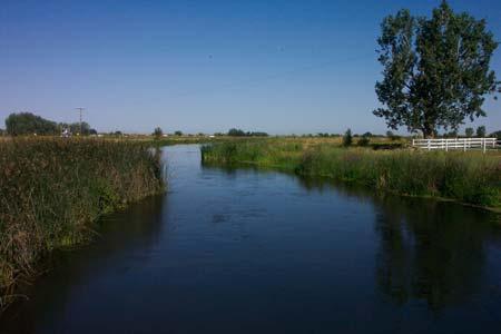 The Payette River running just north of the city center and the Seven Mile Slough, which is a slow moving canal directly south of town, provide an ample water resource for irrigation.