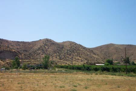Emmett is bordered to the north by a fairly steep, dry southwest facing slope. The vegetation consist primarily of low growing grasses with interspersed sagebrush and rock outcroppings.