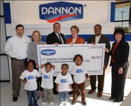 Dannon Next Generation Nutrition Grants: Helping Children Eat Healthier in the Communities Dannon Calls Home In 2006, Dannon established the Dannon