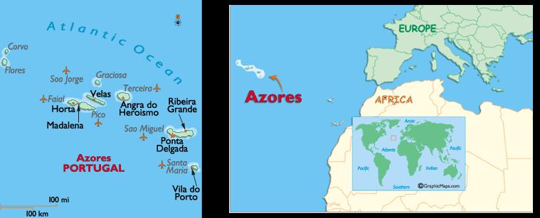 Figure 1 - Map of the Azores Islands Figure 2