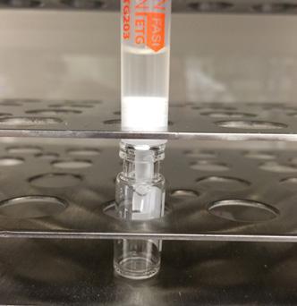 5 ml of sample to be used upon analysis without compromising on chromatographic peak shape, signal intensity, and analytical column lifetime.