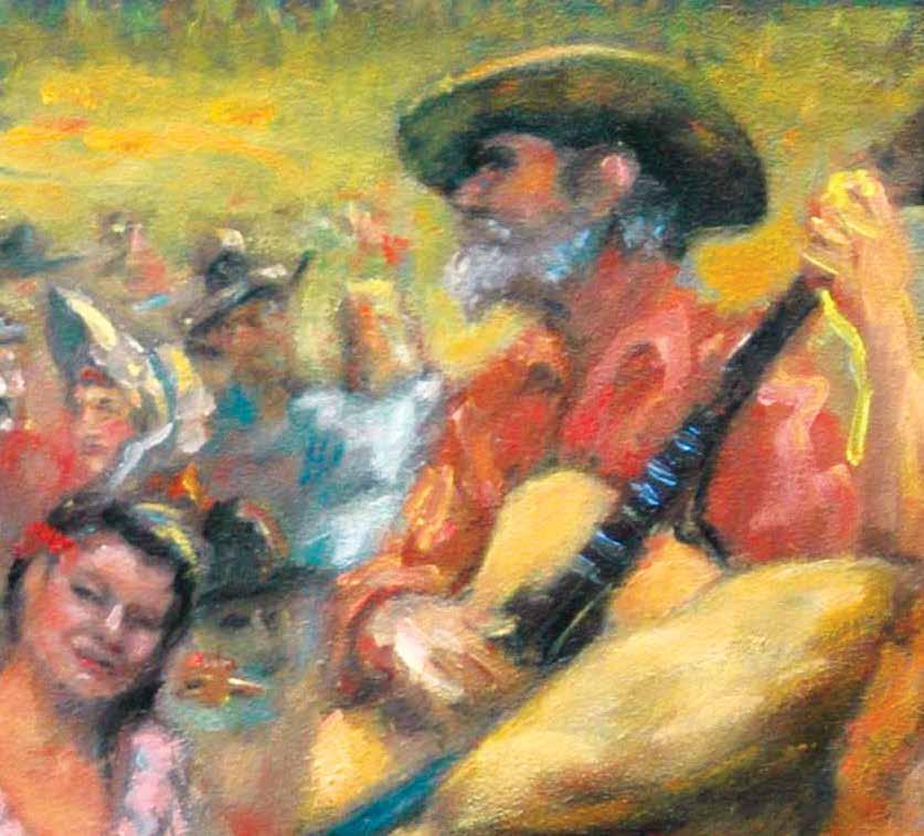 With musical acts playing on two stages from high noon until midnight, a mechanical bull, country games and dance, Hoedown is steadily gaining a devoted following. David Grisman, Lacy J.