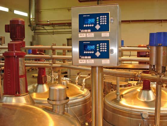 Supreme noise and vibration control Liquid and powder premixes, coming from previous production steps, are added to the mixer where the end fragrance product is manufactured up to a maximum batch