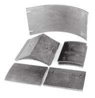 PUGMILL LINERS AND SEAL COLLARS Kenco Pugmill Liners and Seal Collars are designed for maximum wearlife in abrasive mixing