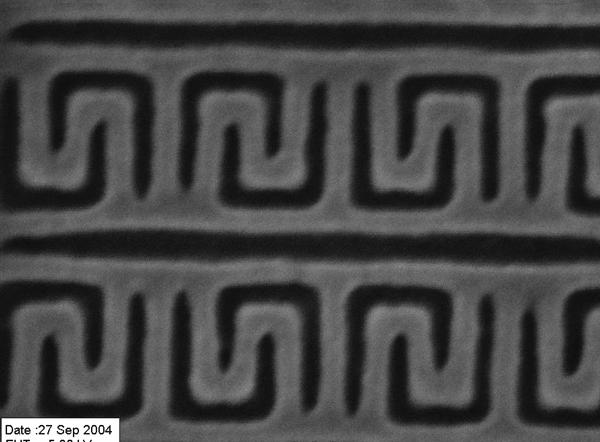 20 nm Half-Pitch & 0.04 µm 2 SRAM Contact Layer by NIL 20 nm CD control measurements: Mean: 21.5 nm σ (sigma): 1.