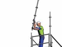 COMPONENTS ERECTION & DISMANTLING GUIDANCE ACCESS BASIC ERECTION COMPONENTS PROCEDURE Step 12 Additional lifts can be constructed, as before, simply by adding further standards onto the spigots of
