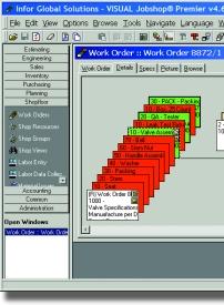 Infor VISUAL Jobshop has helped us streamline order processing.