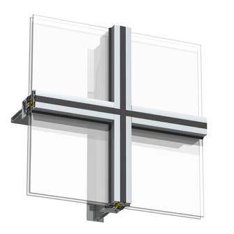 The profile s distinctive channel lets you outline each glazing unit and create a picture frame effect.
