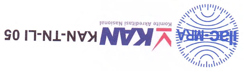 April 2016 Komite Akreditasi Nasional National Accreditation Body