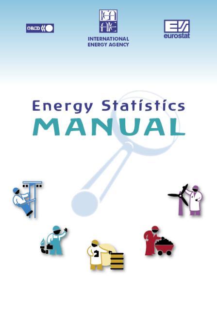 A manual on Statistics for Energy Efficiency Indicators The IEA is developing a Manual on Statistics for